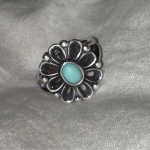 James Avery De Flores Turquoise Ring